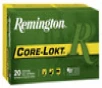 Remington Core-Lokt Hyper Velocity Centerfire Ammunition  7mm Mauser  Pointed Soft Point Core Lokt  140 Grain - 20 Cartridge Box   20   1  