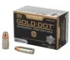 Speer Gold Dot High Velocity Centerfire Ammunition  9mm Luger  P  Hollow Point  124 Grain - 20 Cartridge Box   20   1  