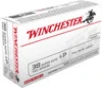 Winchester USA White Box High Velocity Centerfire Ammunition  38 Super  P  Full Metal Jacket  130 Grain - 50 Cartridge Box   50   1  