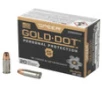 Speer Gold Dot Subsonic Centerfire Ammunition  25 ACP  Hollow Point  35 Grain - 20 Cartridge Box   20   1  