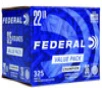 Federal 725 Champion Training Value Pack 22 LR 36 gr Copper Plated Hollow Point CPHP 325 Per Box 10 UPC  029465057985