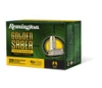 Remington Ammunition 27617 Golden Saber Defense 38 Special P 125 gr Brass Jacket Hollow Point BJHP 20 Per Box 25 UPC  047700489704