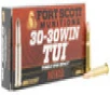 Fort Scott Munitions 3030130SCV Tumble Upon Impact TUI Rifle 3030 Win 130 gr Solid Copper Spun 20 Per Box 25 UPC  758381722171