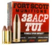 Fort Scott Munitions 32ACP71SCV Tumble Upon Impact TUI 32 ACP 71 gr Solid Copper Spun 20 Per Box 25 UPC  758381722225