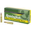 Remington High Performance Rifle Hyper Velocity Centerfire Ammunition  222 Remington  Pointed Soft Point  50 Grain - 20 Cartridge Box   20   1  