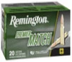 Remington Premier Match Hyper Velocity Centerfire Ammunition  223 Remington  Sierra MatchKing BTHP  69 Grain - 20 Cartridge Box   20   1  
