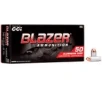 CCI Blazer Aluminum  380 ACP 95-Grain 50-Rounds TMJ 