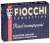 Fiocchi Pistol Shooting Dynamics FMJ 124 Grain Brass  357 Sig 50Rds 