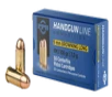 PPU Centerfire Handgun Brass 9mm Browning Long 108-Grain 50-Rounds FMJ 