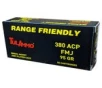 TulAmmo Handgun Ammo Zinc Coated Steel Case  380 ACP 50-Rounds 