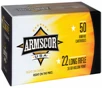 Armscor Rimfire Ammo Brass  22 LR 36-Grain 50-Rounds HVHP 