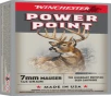 Winchester Power Point Brass 7mm Mauser 145 Grain 20-Rounds PP 