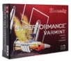 Hornady Superformance Varmint Brass  204 RUG 40-Grain 20-Rounds V-Max 