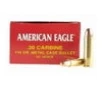 Federal Premium American Eagle Center Fire Rifle Ammo  Brass  30 CARB  110 Grain  50 rds 