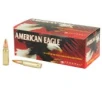 Federal American Eagle Brass 5 7 X 28 40-Grain 50-Rounds FMJ 