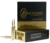 Weatherby Select Plus Brass  40 WBY Mag 80 Grain 20-Rounds TSX 
