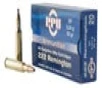 PPU Standard Rifle Brass  222 Rem 50-Grain 20-Rounds Soft Point 