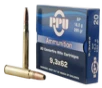 PPU Metric Rifle Brass 9 3 X 62 Mauser 285-Grain 20-Rounds SP 