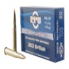 PPU Standard Rifle  303 British 174 Grain Full Metal Jacket 20 Rounds per Box 