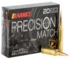 Barnes Precision Match 6mm Creedmoor 112Grain 20-Rounds OTMBT 