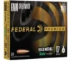 Federal Gold Medal Brass 6mm Creedmoor 107 Grain 20-Rounds SMKBTHP 
