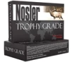 Nosler Trophy Grade Ammunition 27 Nosler 165 Grain 20 Rounds AccuBond Long Range 