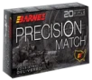 Barnes Bullets Precision Match Brass 6 5 PRC 145 Grain 20-Rounds OTMBT 
