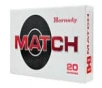 Hornady Match Brass 6mm ARC 108 Gr 20-Rounds Extremely Low Drag-Match 