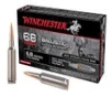 Winchester Ballistic Silvertip Nickel Plated Brass 6 8 Western 170-Grain 20-Rounds RCEPT 