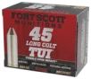 Fort Scott Munitions Tumble Upon Impact  TUI  Nickel Plated Brass  45 Colt 225 Grain 20-Rounds SCS 