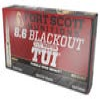 Fort Scott Munitions Tumble Upon Impact  TUI  Brass 8 6 Blackout 285 Grain 20-Rounds SCS 