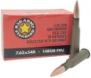 Red Army Standard Steel Case 7 62 X 54R 20-Rounds 