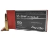 Aguila Interlock Brass  30-30 150 Grain 20-Rounds BTSP 