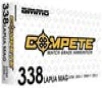Ammo Inc  Compete Brass  338 Lapua 250 Grain 20-Rounds OTM 