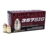 Fort Scott Munitions Tumble Upon Impact 357 Sig 95gr Non-Toxic 20rd Box