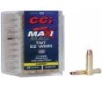 CCI Maxi-Mag TNT 22 WMR 30 Gr  TNT Jacketed Hollow Point 50 Box