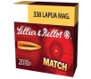 SELLIER   BELLOT Match 338 Lapua 250Gr Boat Tail Hollow Point 10 100 Rifle Ammo  SB338LMA 