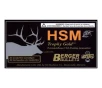 HSM Trophy Gold 7mm Remington Magnum BTHP 168gr 20rd Rifle Ammo  BER7MAG168VL 