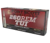 FORT SCOTT MUNITIONS  260 Rem TUI 123Gr SCS 20rd Box Ammo  260-123-SCV2 