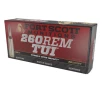 FORT SCOTT MUNITIONS  260 Rem TUI 130Gr SCS 20rd Box Ammo  260-130-SCV2 