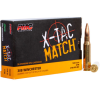 PMC X-TAC Match  308 Winchester 168 Grain OTM 200rd Case Rifle Ammo  308XM-CASE 