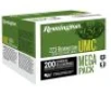 Remington Ammunition 23683 UMC Mega Pack 223 Rem 55 gr Full Metal Jacket 200 Per Box  4 Cs