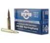 PPU PP30062 Standard Rifle 30-06 Springfield 165 gr Pointed Soft Point Boat Tail 20 Per Box  10 Cs