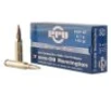 PPU PP708 Metric Rifle 7mm-08 Rem 140 gr Pointed Soft Point Boat Tail 20 Per Box  10 Cs