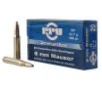 PPU PP8S Metric Rifle 8mm Mauser 196 gr Soft Point 20 Per Box  10 Cs