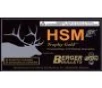 HSM 270WSM150VLD Trophy Gold Extended Range 270 WSM 150 gr Berger Hunting VLD Match 20 Per Box  25 Cs