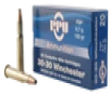 PPU Standard Rifle Ammo 30-30 Win 150gr  2390 fps Flat Soft Point  FSP  20rd Box