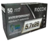 Fiocchi Hyperformance Defense 5 7x28mm  35gr  Jacketed Frangeable  50rd Box