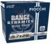 Fiocchi Range Dynamics 5 7x28mm 41gr  FMJ  150Bx 3Cs
