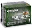 Remington Silencer Subsonic 22LR 40gr  HP  100rd Box